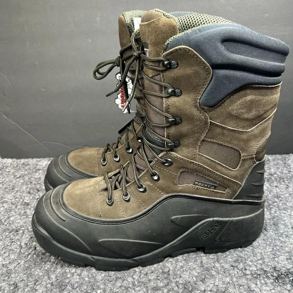 NEW Rocky BlizzardStalker Pro Waterproof 1200G Insulated Boots Men's Sz 13 NWOB